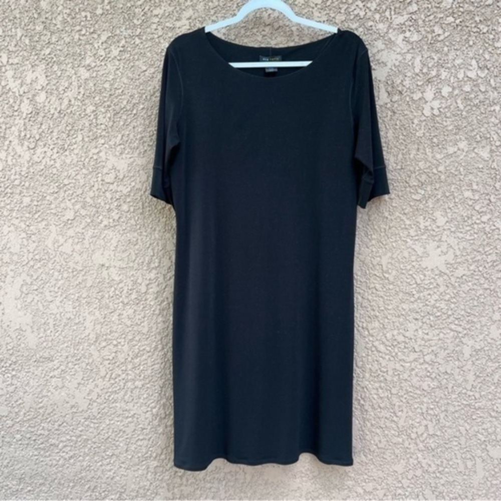 Eva Varro Dress Women Size XL Black Classic Office Formal Wear Minimalist Casual